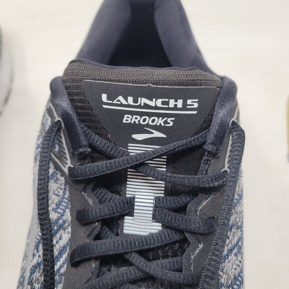 NEW Brooks Launch 5 Running Shoes Men's Size 13 D Blue Green Space Dye Sneakers - Picture 3 of 9